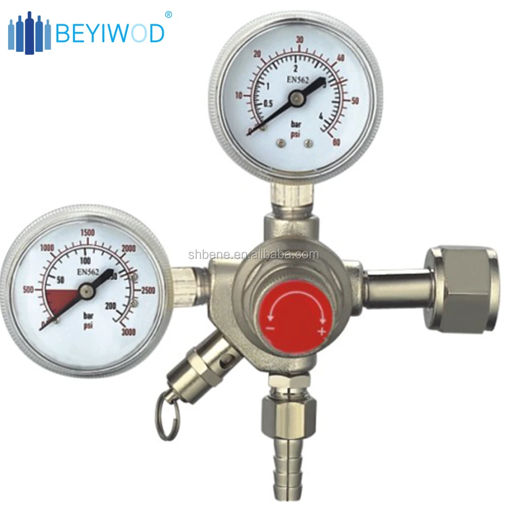 High Pressure Regulator Nitrogen Cylinder Regulator Nitrogen Gas