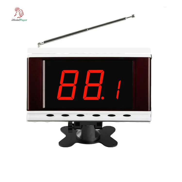 
S611A Digital Restaurant Pager System wireless display screen monitor 
