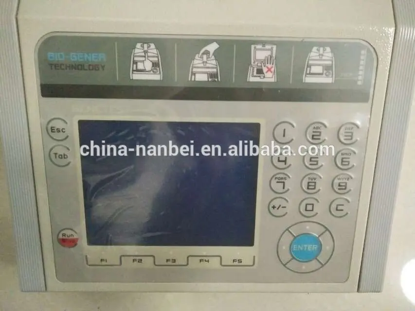 Analytical gradient digital dna testing pcr machine