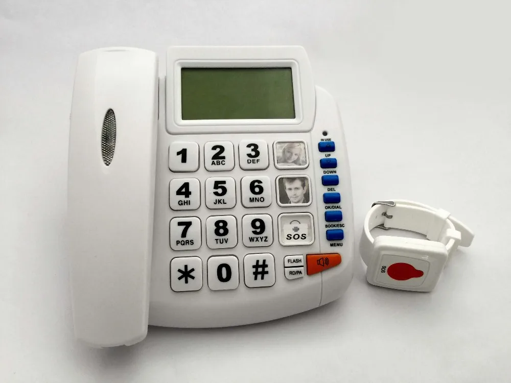 Senior Phones 2016 Hearing Impaired Telephones Large Number Phones Sos