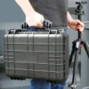 IP67 hard pp plastic computer/laptop case water proof protective safety custom foam tool box with handle and latch