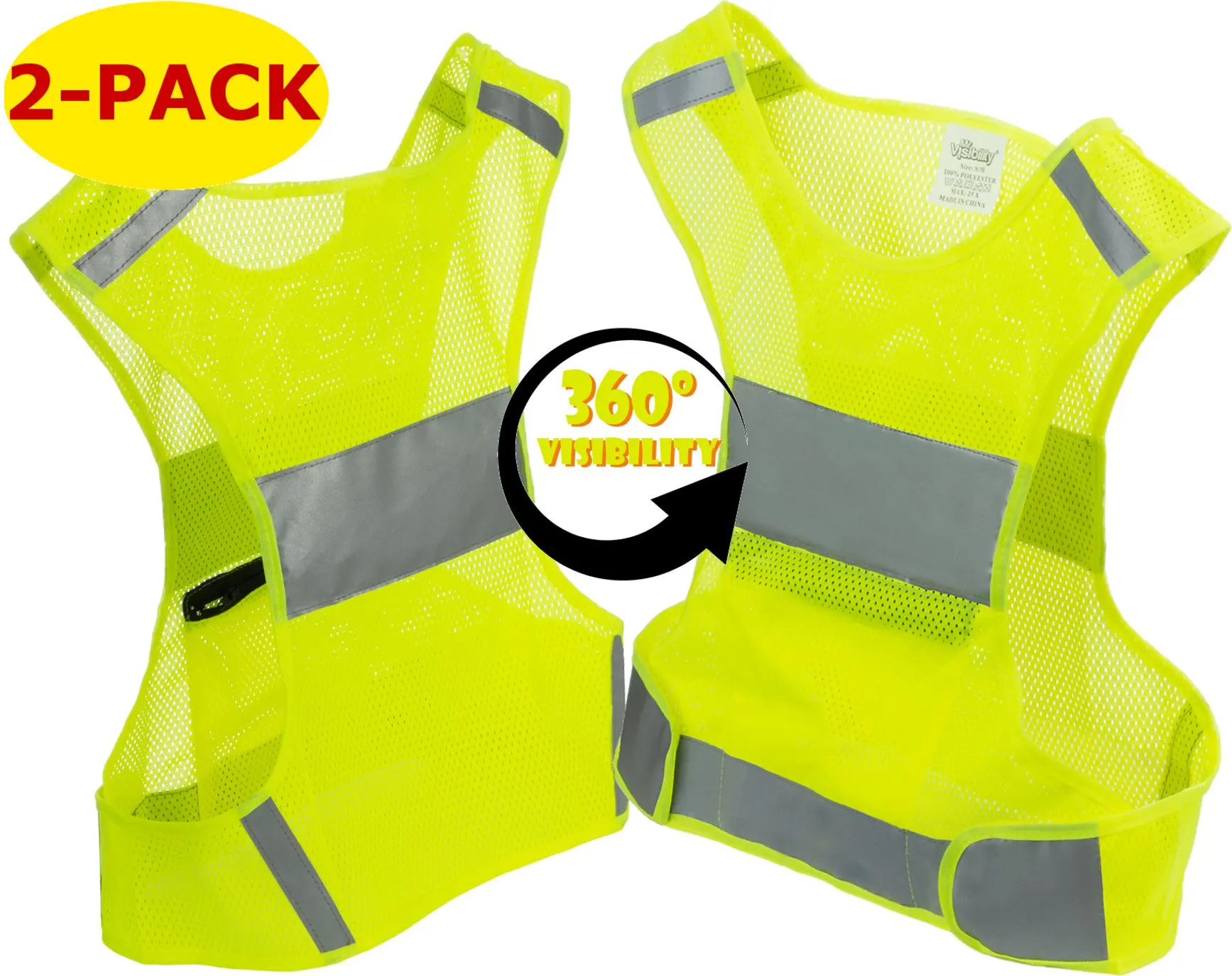 women's reflective cycling vest