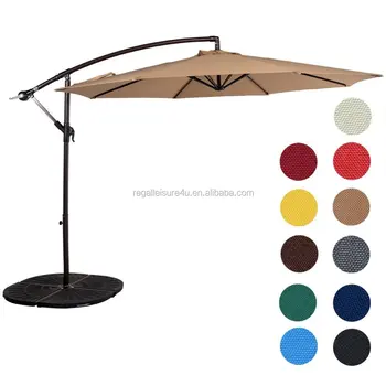 Cantilever Patio Umbrella Outdoor Market Hanging Umbrellas Crank