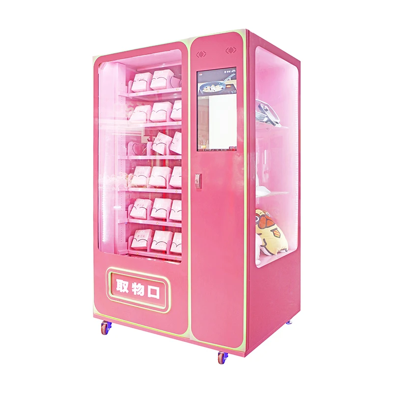 Touch Screen Tempered Glass Bags Gift Automatic Vending Machine Coin ...