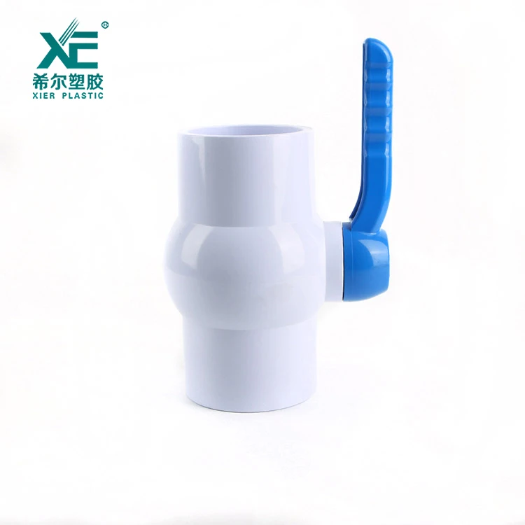 China manufacturer good price plastic pvc compact water ball valve