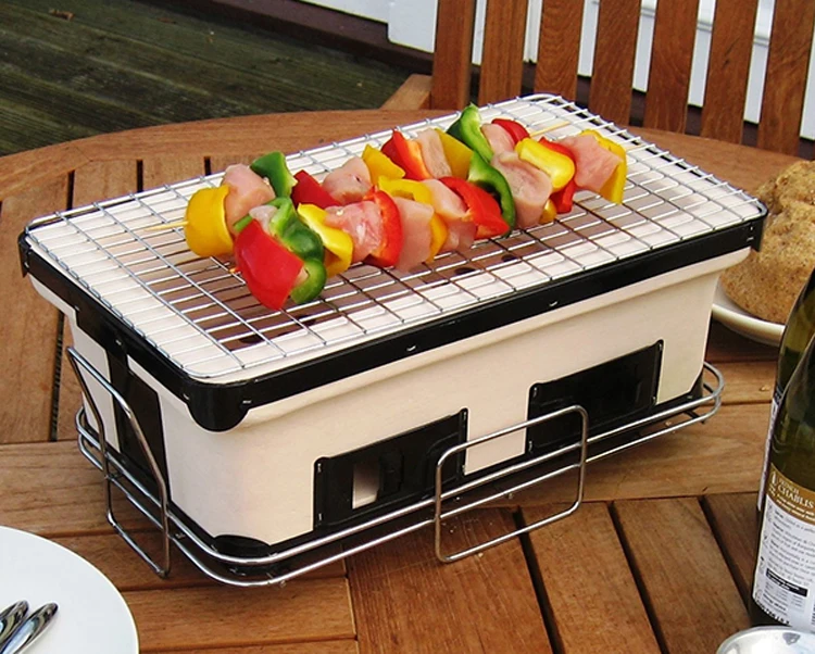 Clay+charcoal Ceramic Bbq Barbecue Auplex Japanese Grill Buy Japanese