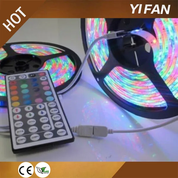 
Different Color remote controlled battery operated led strip light 