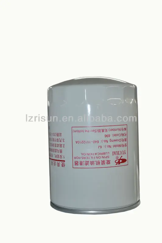Genuine Spare Parts Yc6t Engine Oil Filter 640-1012210a And 640-1012240