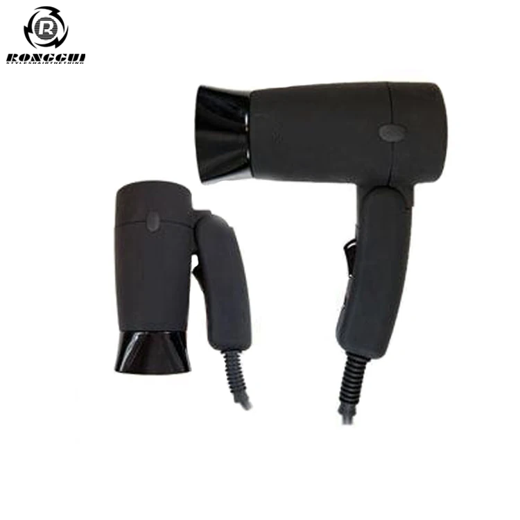 Ronggui Quiet Design Travel Hair Blow Dryer Cheap Portable Folding Mini