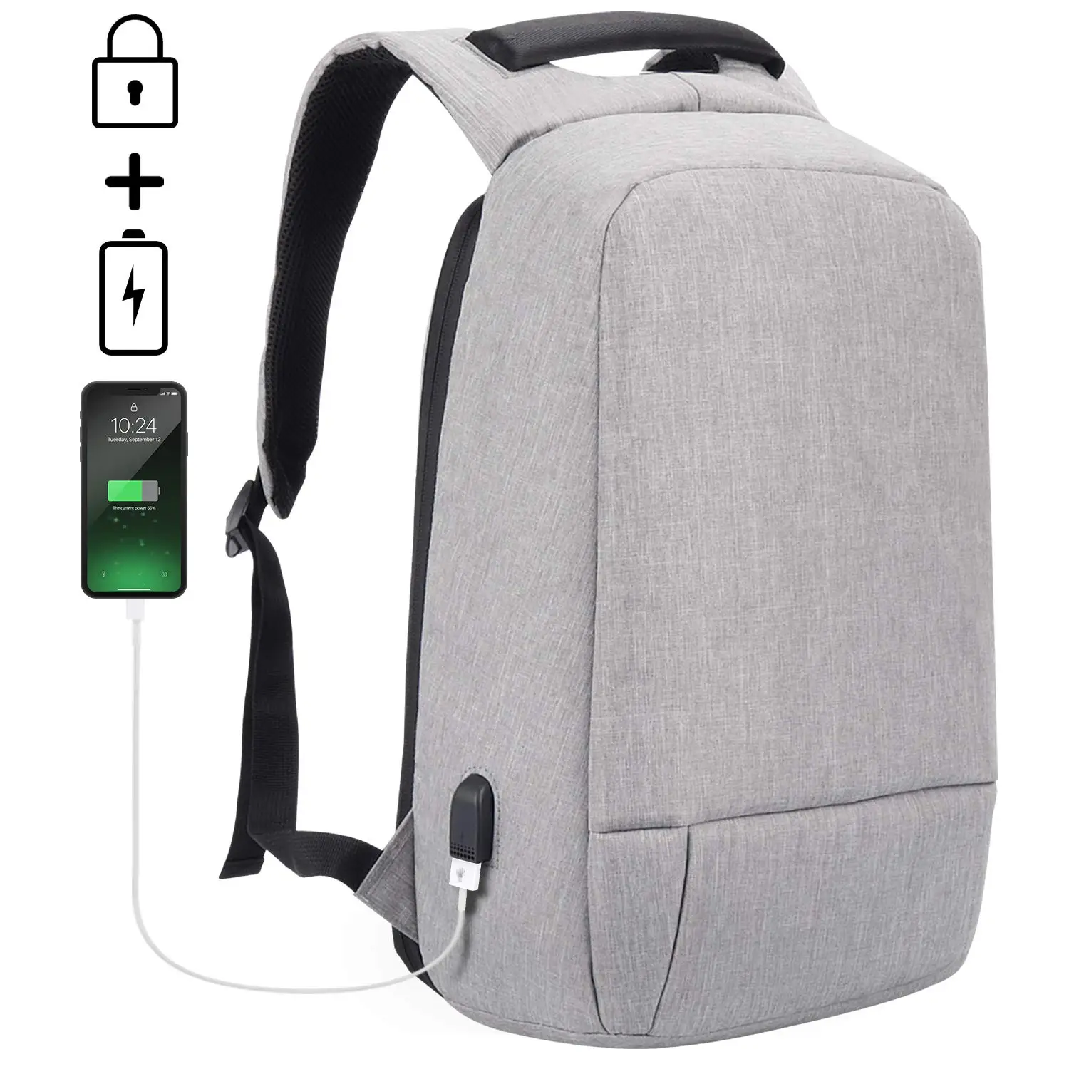 women's anti theft travel backpack