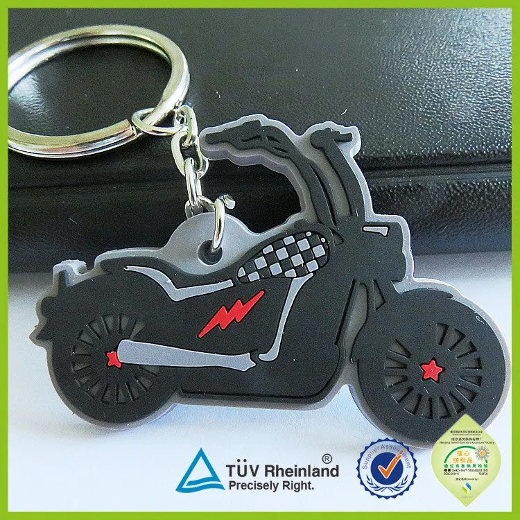 rubber pvc or silicone keychain 3