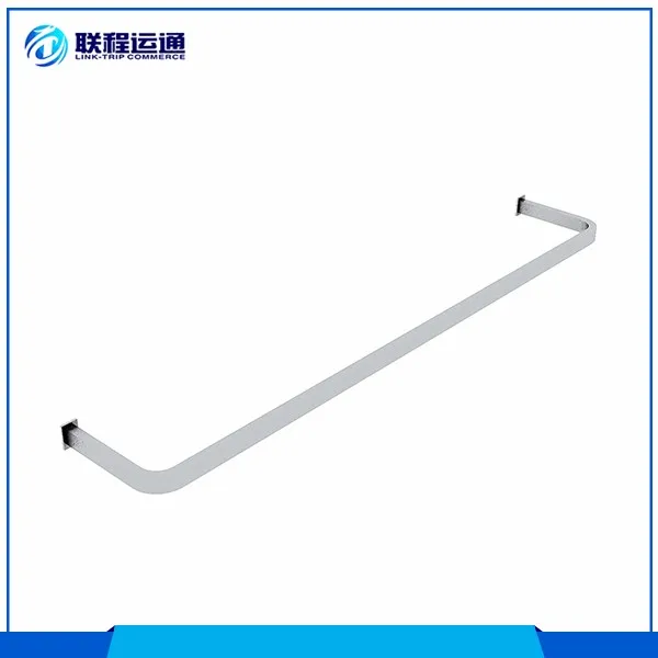 2016 China gridwall accessories shop fittings metal clothes display rail