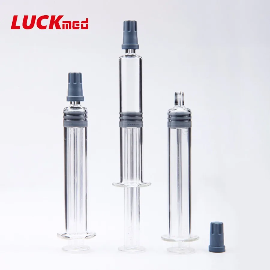 Glass Prefilled Syringe--1ml 2.25ml 3ml 5ml - Buy Glass Syringe 