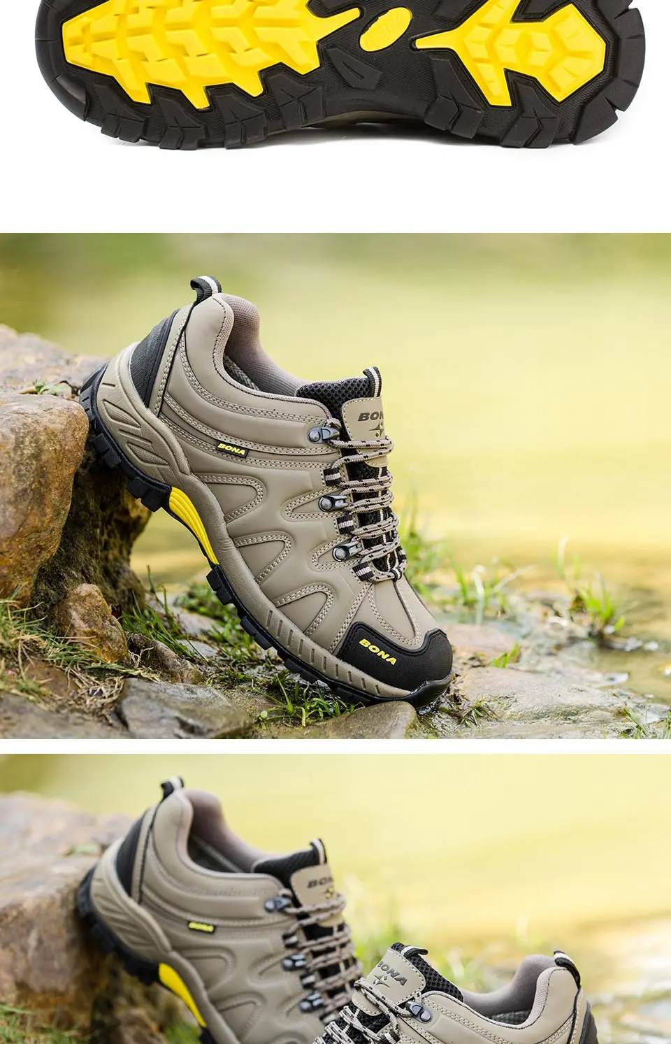 Men's Lace Up Hiking Shoes