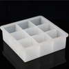 Wholesale Eco-friendly 9 Cube Soap Silicone Mold,Square Soap Bar Mould,Cake Baking Tools