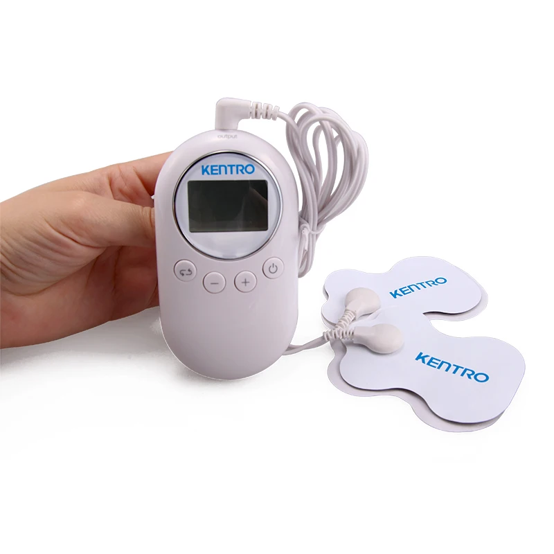 Electronic pulse back massager ems back pain massage machine with