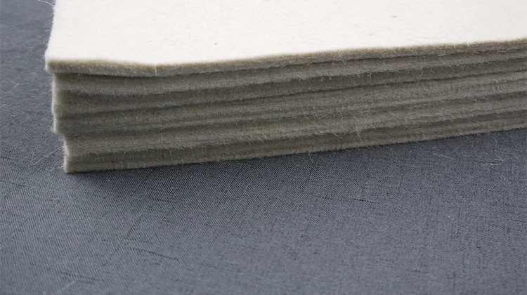 6mm High Quality Wool Pressed Felt  Merino Wool Felt For Oil Absorbing 