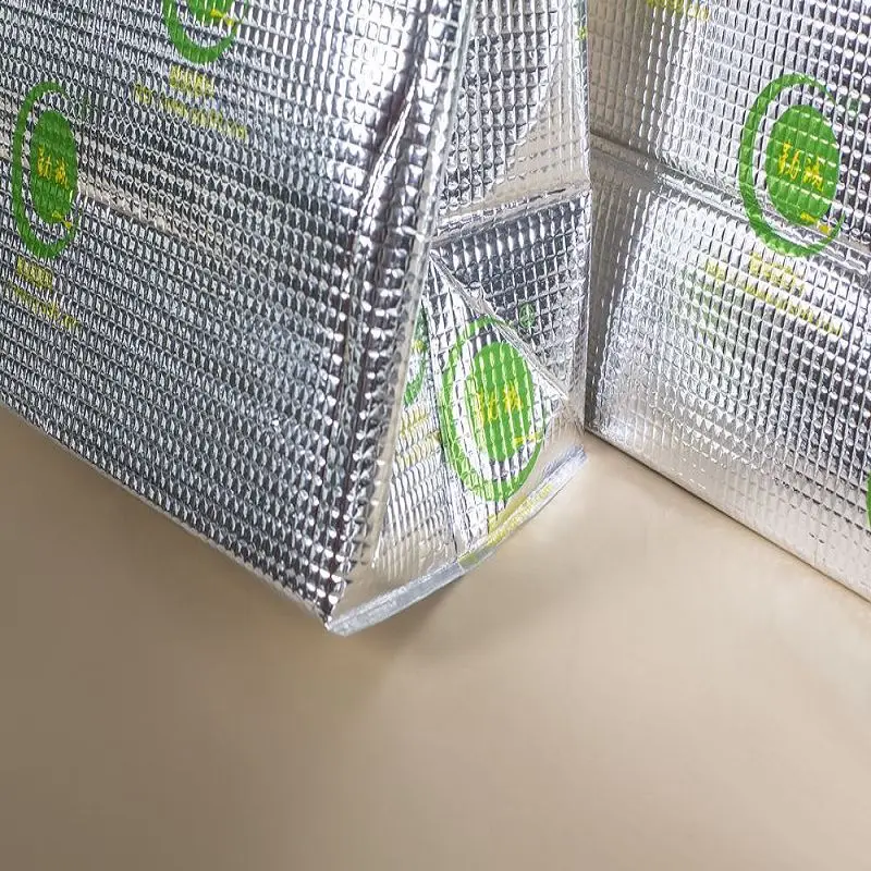 Aluminum Foil Waterproof Material Insulated Thermal Frozen Lunch