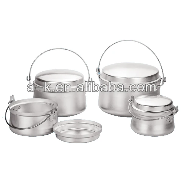 aluminium cooking pot set