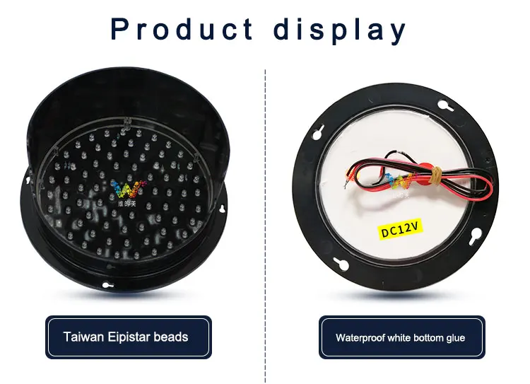 Wholesale Price 200mm Red Yellow Green Traffic Parts Led Traffic Light