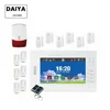DAIYA hot alarm!!! alarm system touch screen with fashion case and IOS Android app DY-X6