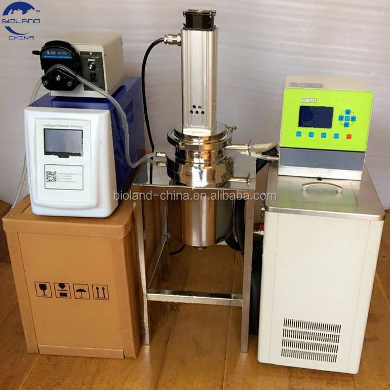 Industrial 4000w Continuous Flow Ultrasonic Homogenizer With Constant ...