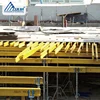 flexible horizontal load-bearing structure Girder slab formwork for polygonal and overlapping