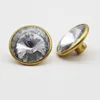 fancy one holes crystal buttons for ladies