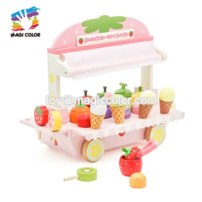 ice cream toy wooden