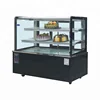 heavy duty vertical cake chiller refrigerated round display case