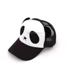panda embroidery kids baseball caps snapback hats hip pop snapback mesh cap