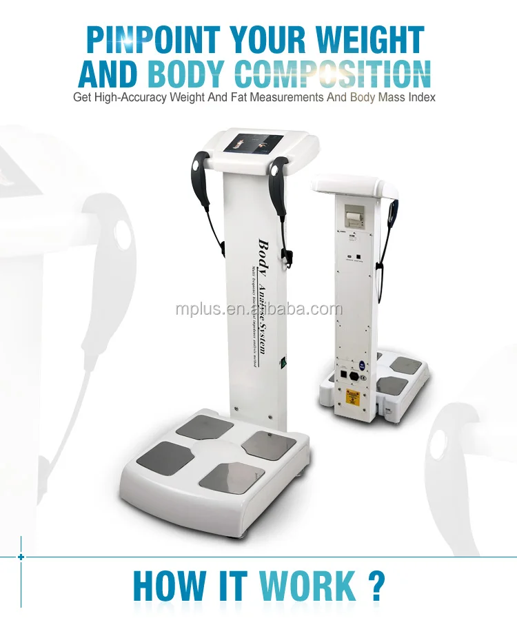 Multi function body fat analyzer composite health analyser weight measurement