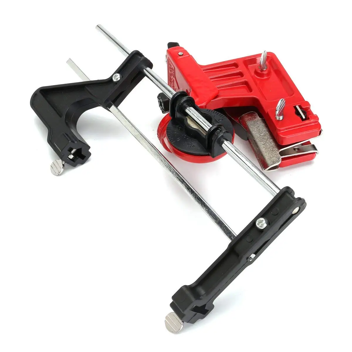 Get Quotations · Utini Chainsaw Clamp On Chain Sharpener Manual Grinding Large Guide for All Brands