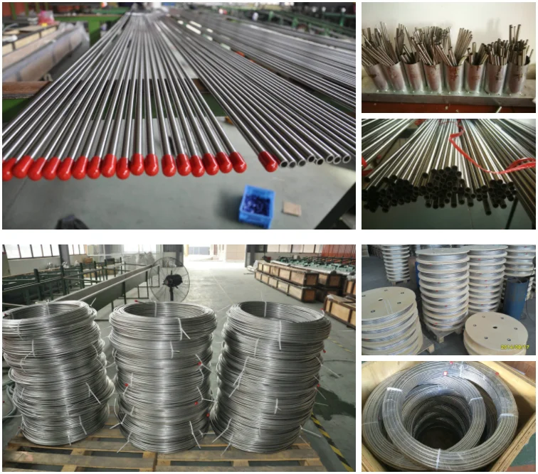 Coiled Tubing Stainless Steel Bright Annealed Seamless Control Line