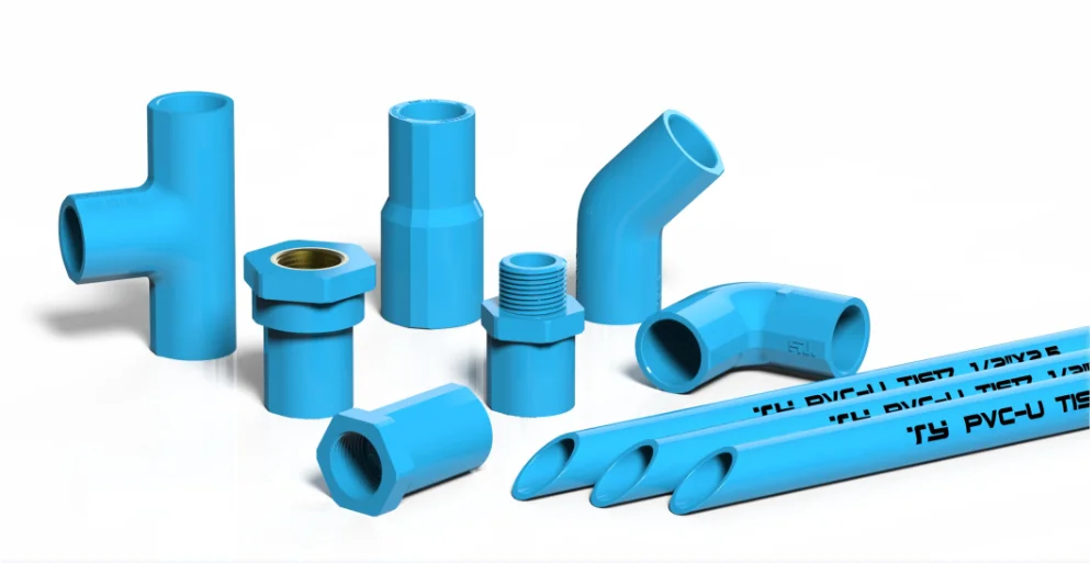 High Quality Upvc Pvc Pipe Fitting Tis Thailand Standard Pvc 45 Deg