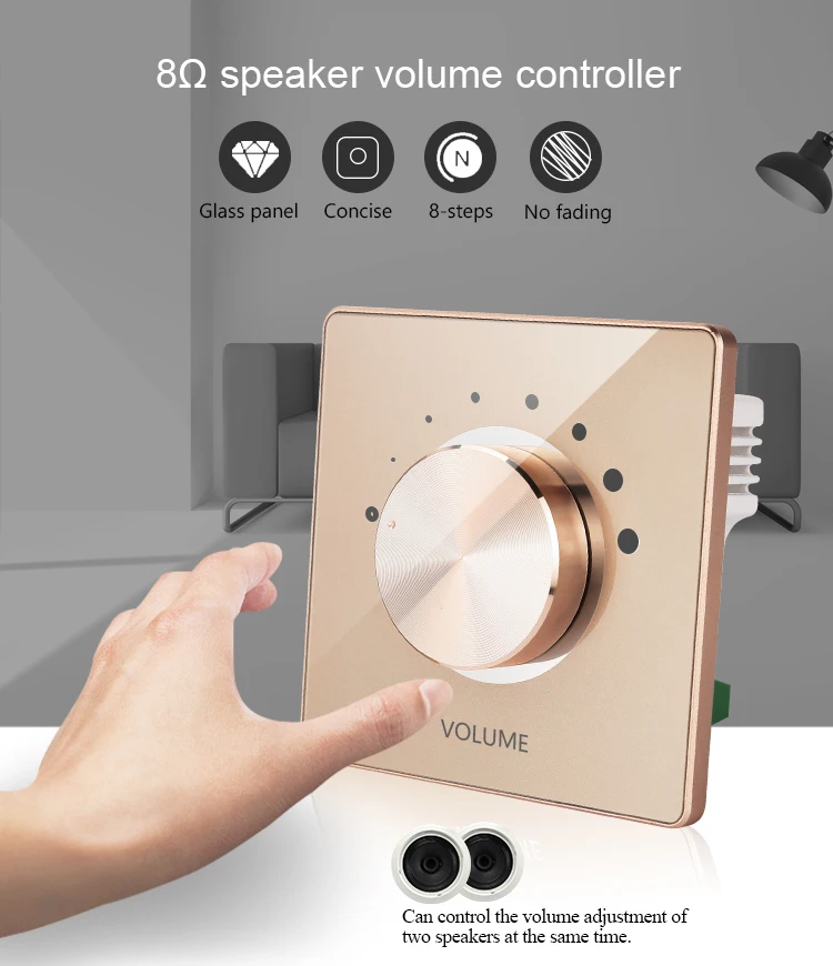 Low Price Volume Control In Wall 50w Speaker Pa Volume Control For Pa Speaker Buy Volume