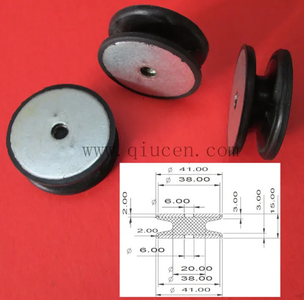 Vibration Damper Rubber Silent Block / Shock Absorber Damper Pad