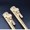 18" PIPE WRENCH OR STILSON ,NON-SPARKING SAFETY COPPER ALLOY TOOLS .TUBE ADJUSTABLE MONKEY SPANNER