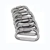 Aluminum Carabiner Screw Lock D-ring Key Chain Clip Hook Buckle
