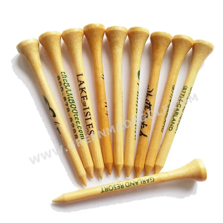 Golf Equipment 100 Nature Bamboo Wood Golf Tee Pegs Buy Golf