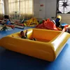 Mini Blue Yellow Square Inflatable Zorb ball Water ball Water roller Swimming Pool For Water Games