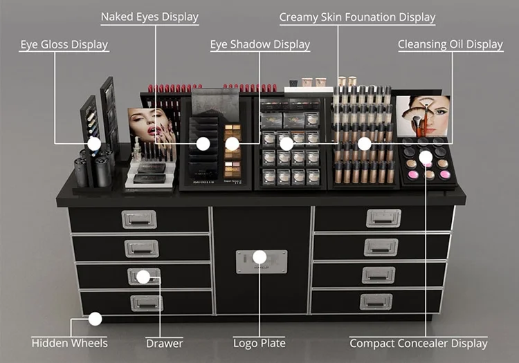 makeup displays