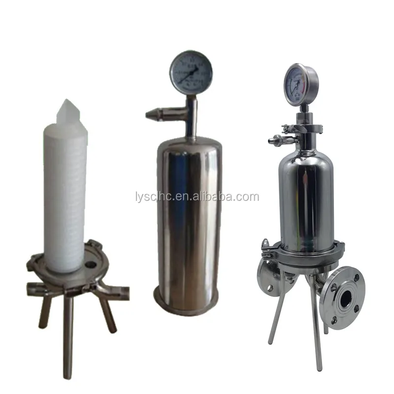 High quality ss cartridge filter housing manufacturers for water-10