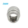 Stainless steel plumbing materials ss 304 316 BSPT NPT socket banded coupling pipe fitting
