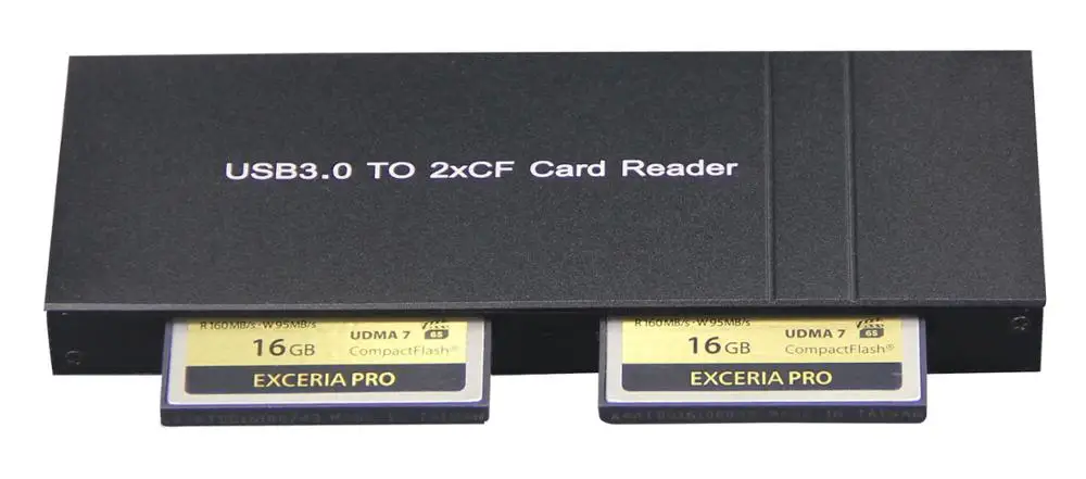 Aluminum Cf Card Reader 2 Slot Multi In 1usb3 0 Flash Memory Card