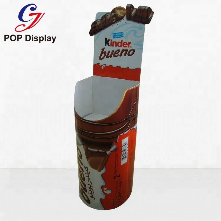 Cardboard Dump Bin Display,Retail Floor Bin For Food Products At Store