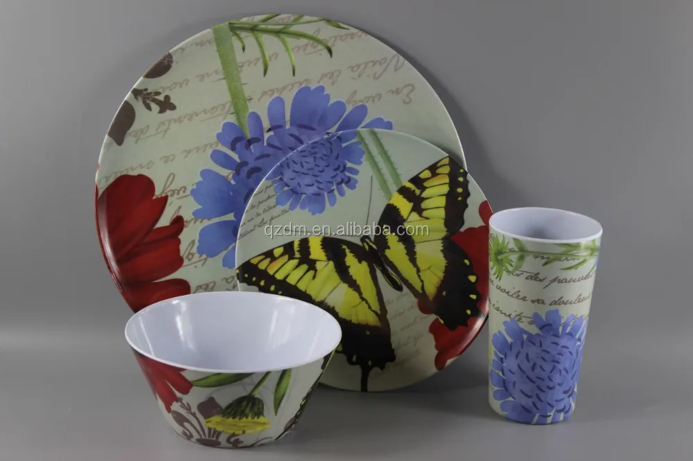 2015 New Design Melamine Dinner Ware For Party