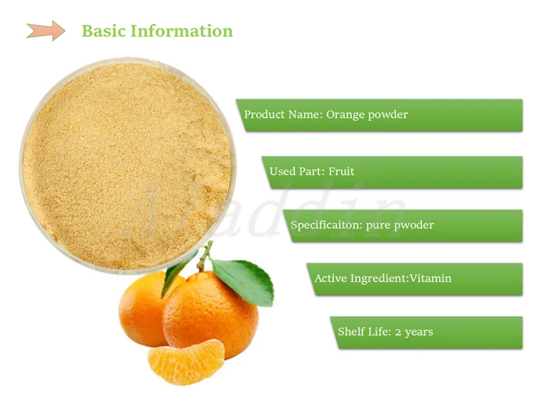 HALAL factory supply wholesalefrozen orange juice concentrate powder