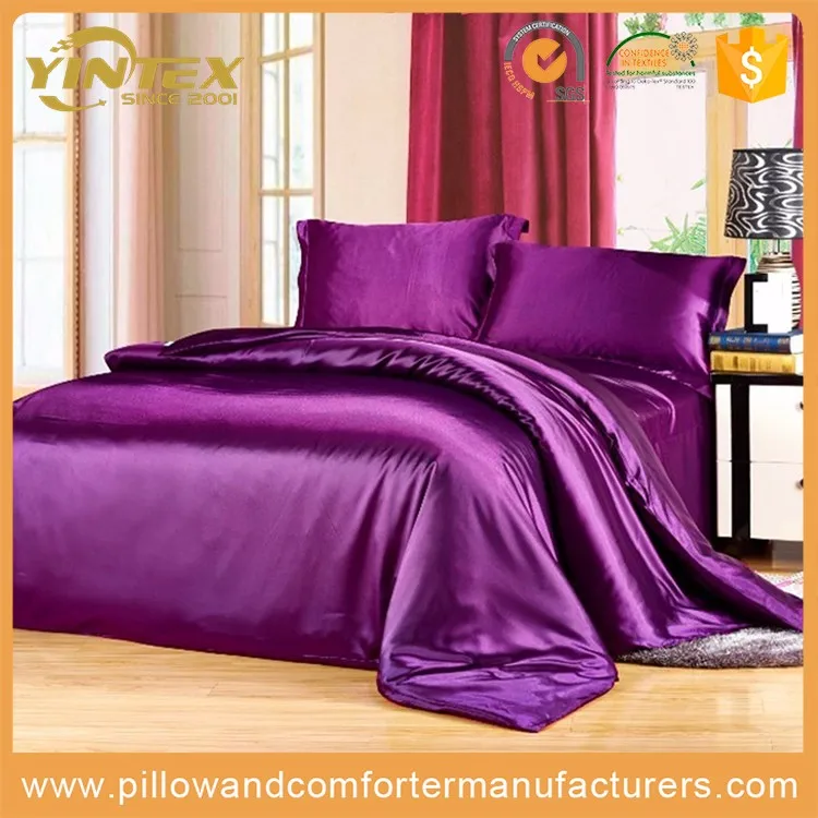 Oem Odm 100 Silk Bedding Set Super King Size 19mm Silk Duvet