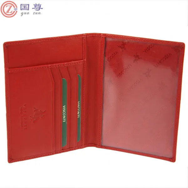 Building Architecture Facade Leather Passport Holder Cover Case Travel One Pocket